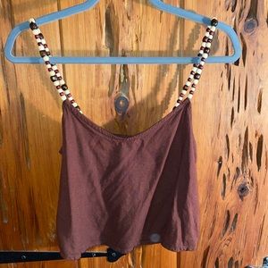 Urban outfitters beaded shirt